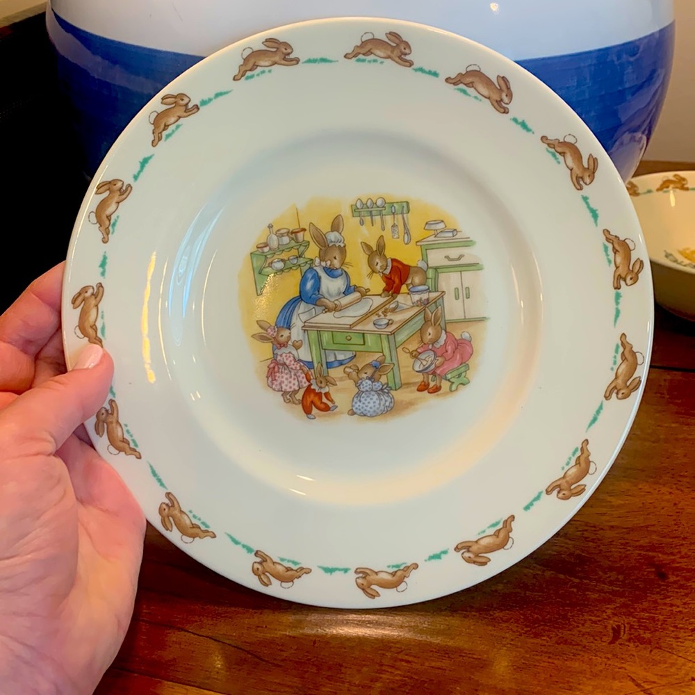 Bunnykins Plate